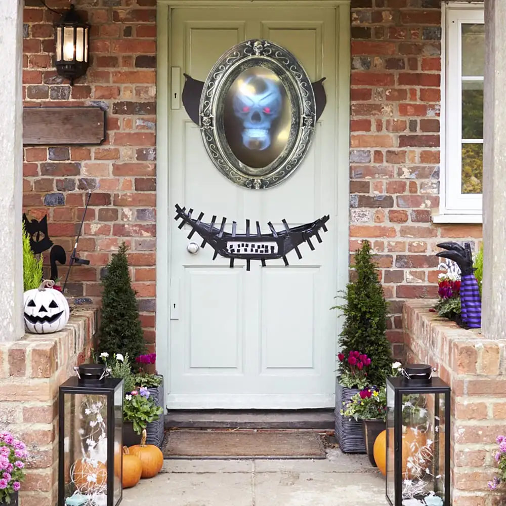 How To Decorate The Front Of Your House For Halloween - Haunted Mirror