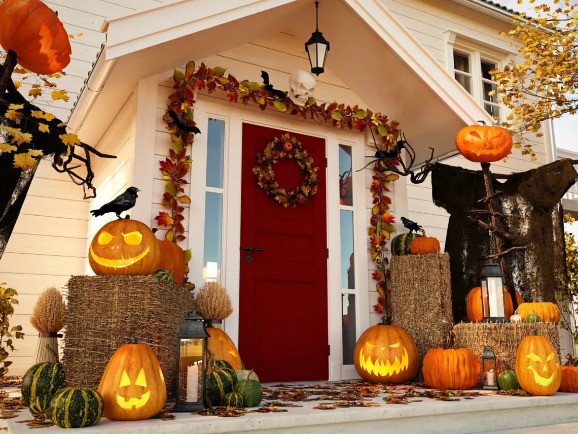 How To Decorate The Front Of Your House For Halloween